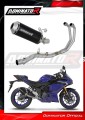 komplette Auspuffanlage mit Schalldämpfer DOMINATOR Full System OV G2 schwarz passend für Yamaha YZFR3 2025  2026 2