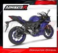 komplette Auspuffanlage mit Schalldämpfer DOMINATOR Full System HP8 schwarz passend für Yamaha YZFR3 2025  2026 4