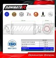 Auspuff Schalldämpfer DOMINATOR Titan HP8 passend für Yamaha YZFR3 2019  2024 6