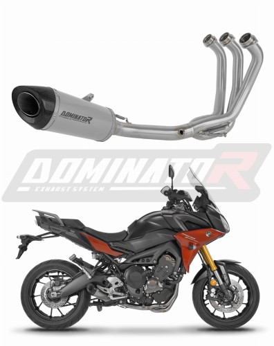 komplette Auspuffanlage mit Schalldämpfer DOMINATOR Full System Titan HP8 passend für Yamaha MT 09 Tracer 900 / GT 2015  2020