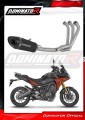 komplette Auspuffanlage mit Schalldämpfer DOMINATOR Full System HP8 schwarz passend für Yamaha MT 09 Tracer 900 / GT 2015  2020 2