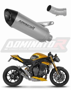 Triumph Speed Triple 1200 RS / RR 2021 - 2024 Schalldämpfer Auspuff Titan HP8 + dB killer