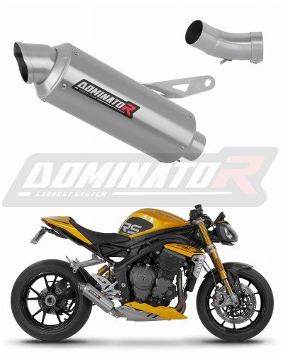 Auspuff Schalldämpfer DOMINATOR GPF passend für Triumph Speed Triple 1200 RS / RR 2021  2024