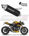 wydech tłumik DOMINATOR GPF CZARNY pasujący do motocykla Triumph Speed Triple 1200 RS / RR 2021 - 2024