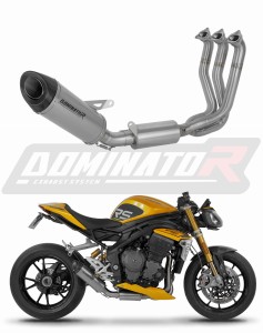 Triumph Speed Triple 1200 RS / RR 2021 - 2024 Auspuffanlagen Schalldämpfer Titan HP8 + dB killer
