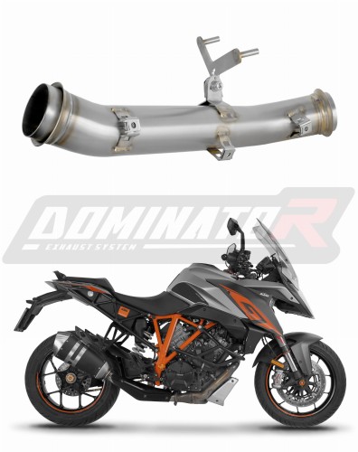 decat tłumik środkowy DOMINATOR Mid Pipe pasujący do motocykla KTM 1290 Super Duke GT 2016 - 2024