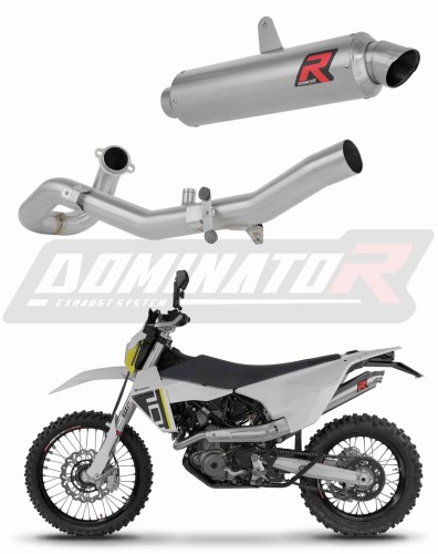 komplette Auspuffanlage mit Schalldämpfer DOMINATOR Full System GPF passend für Husqvarna 701 Enduro 2026