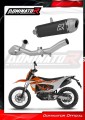 komplette Auspuffanlage mit Schalldämpfer DOMINATOR Full System S6 schwarz passend für KTM 690 Enduro R 2026  2