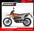 complete exhaust system with muffler DOMINATOR Full System S6 BLACK fits to KTM 690 Enduro R 2026  5