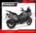 exhaust muffler DOMINATOR titanium HP6 fits to Zontes 703F 2025  2026 4