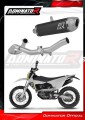 kompletny układ wydechowy z tłumikiem DOMINATOR Full System S6 CZARNY pasujący do motocykla Husqvarna 701 Supermoto SM 2026  2