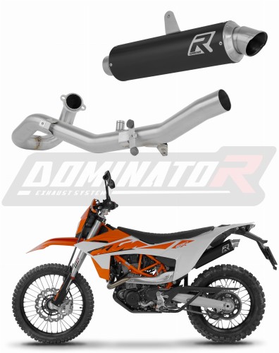 komplette Auspuffanlage mit Schalldämpfer DOMINATOR Full System GPF schwarz passend für KTM 690 SMCR 2026