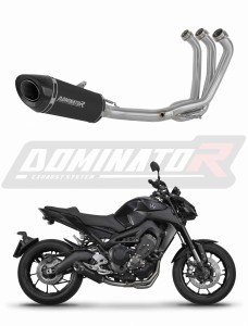 Yamaha MT-09 2013 - 2016 Auspuffanlagen Schalldämpfer HP8 BLACK + dB killer