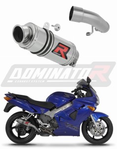 Honda VFR 800 Fi 1998 -2001 Schalldämpfer Auspuff GP1 + dB killer medium