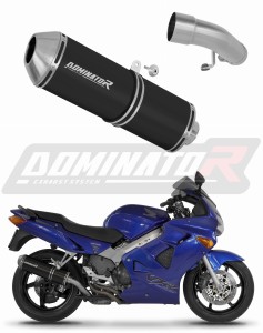 Honda VFR 800 Fi 1998 - 2001 Schalldämpfer Auspuff OVR BLACK + dB killer