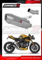 exhaust muffler DOMINATOR S3 fits to Triumph Speed Triple 1200 RS / RR 2021  2024 2