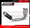 kompletny układ wydechowy z tłumikiem DOMINATOR Full System S3 CZARNY pasujący do motocykla Triumph Speed Triple 1200 RS / RR 2021 - 2024 3