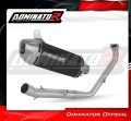 komplette Auspuffanlage mit Schalldämpfer DOMINATOR Full System S3 schwarz passend für Yamaha YZF R125 2024  2026 3
