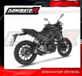 komplette Auspuffanlage mit Schalldämpfer DOMINATOR Full System S3 schwarz passend für Yamaha MT 125 2021  2024 4