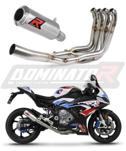 BMW M1000RR 2020 - 2024 Full Exhaust System Collector Silencer GP + dB killer medium