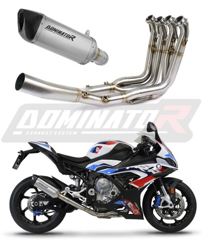 komplette Auspuffanlage mit Schalldämpfer DOMINATOR Full System Titan HP6 passend für BMW M1000RR 2020  2024 2