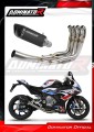 komplette Auspuffanlage mit Schalldämpfer DOMINATOR Full System HP6 schwarz passend für BMW M1000RR 2020  2024 3