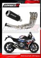 complete exhaust system with muffler DOMINATOR Full System GP BLACK fits to BMW S1000RR 2019  2026 2