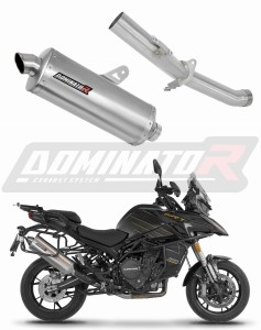 QJMOTOR SRT 900 S / SX 2025 - 2026 Schalldämpfer Auspuff P7 + dB killer