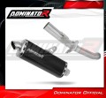 wydech tłumik DOMINATOR P7 CZARNY pasujący do motocykla QJMOTOR SRT 900 S / SX 2025 - 2026 3