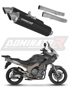 Yamaha TDM 900 2002 - 2013 Schalldämpfer Auspuff GPF SCHWARZ + dB killer
