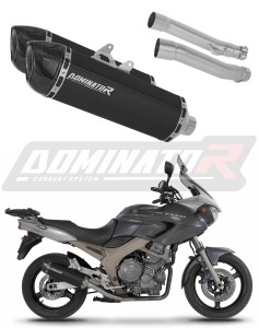 Yamaha TDM 900 2002 - 2013 Schalldämpfer Auspuff HP1 SCHWARZ + dB killer