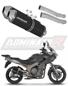 Yamaha TDM 900 2002 - 2013 Schalldämpfer Auspuff OVR SCHWARZ + dB killer
