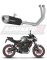 kompletny układ wydechowy z tłumikiem DOMINATOR Full System S3 CZARNY pasujący do motocykla Kawasaki Ninja 650 2023 - 2026