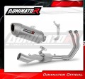 complete exhaust system with muffler DOMINATOR Full System S6 fits to Kawasaki Z650 2023  2026 3