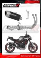 komplette Auspuffanlage mit Schalldämpfer DOMINATOR Full System S6 schwarz passend für Kawasaki Ninja 650 2023  2026 2