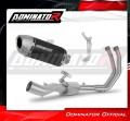 komplette Auspuffanlage mit Schalldämpfer DOMINATOR Full System S6 schwarz passend für Kawasaki Ninja 650 2023  2026 3