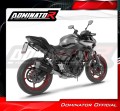 komplette Auspuffanlage mit Schalldämpfer DOMINATOR Full System S6 schwarz passend für Kawasaki Ninja 650 2023  2026 4