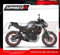 Kawasaki Z650 2023 - 2024 EXHAUST Collector Manifold Full System Muffler Auspuff Sportauspuff Silencer Echappement Silencieux Scarico Scarichi Escape Wydech Tłumik HP8 BLACK Dominator Exhaust System 3