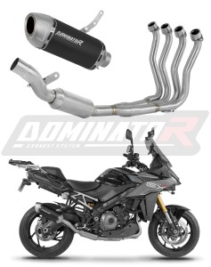Suzuki GSX-S 1000 GX 2024 Auspuffanlagen Schalldämpfer S6 SCHWARZ EX + dB killer