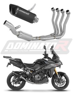 Suzuki GSX-S 1000 GX 2025 - 2026 Auspuffanlagen Schalldämpfer HP6 SCHWARZ EX + dB killer
