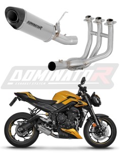 Triumph STREET TRIPLE 765 S / R / RS 2023 - 2024 Auspuffanlagen Schalldämpfer Titan HP8 + dB killer