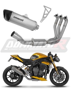 Triumph Speed Triple 1200 RS / RR 2021 - 2024 Auspuffanlagen Schalldämpfer Titan HP6 + dB killer