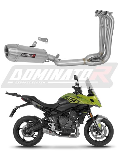 kompletny układ wydechowy z tłumikiem DOMINATOR Full System S3 pasujący do motocykla Triumph Tiger Sport 660 2025 - 2026
