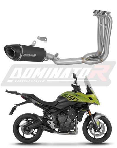 komplette Auspuffanlage mit Schalldämpfer DOMINATOR Full System HP8 schwarz passend für Triumph Tiger Sport 660 2025  2026