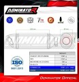 komplette Auspuffanlage mit Schalldämpfer DOMINATOR Full System Titan HP8 passend für Triumph Tiger Spo