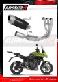 complete exhaust system with muffler DOMINATOR Full System S6 BLACK fits to Triumph Tiger Sport 660 2025  2026 2