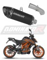 exhaust muffler DOMINATOR HP8 BLACK fits to KTM 125 Duke 2021  2023