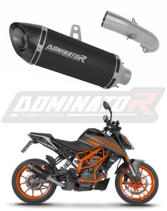 KTM 125 Duke 2021 - 2023 Schalldämpfer Auspuff HP8 BLACK + dB killer