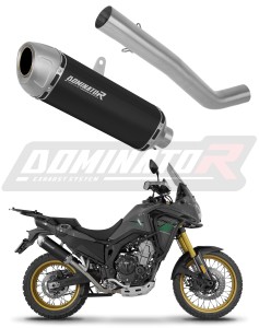 Rieju Aventura 500 2023 - 2026 Schalldämpfer Auspuff S6 SCHWARZ + dB killer