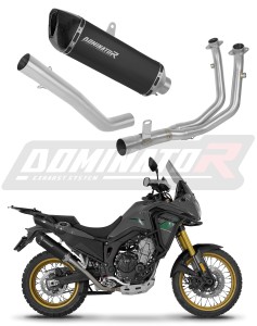 Rieju Aventura 500 2023 - 2026 Auspuffanlagen Schalldämpfer HP6 SCHWARZ + dB killer